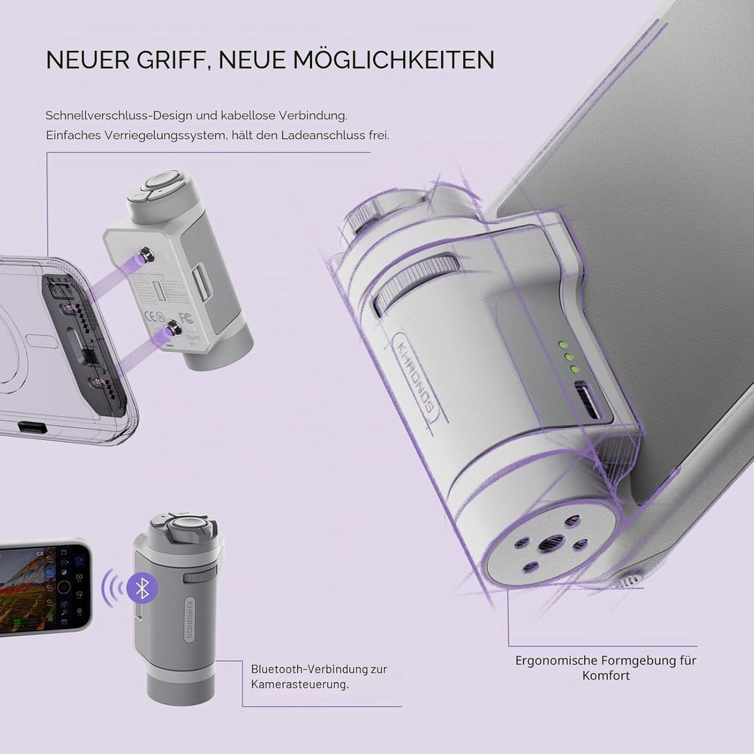TILTA Khronos iPhone 17 Pro Max Case Lite Creator Kit, Telefonhalterung kompatibel mit iPhone 17 Pro