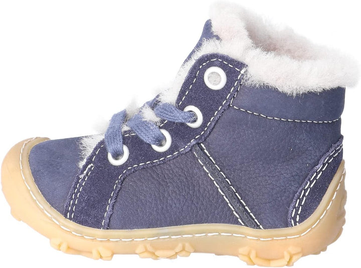 RICOSTA Mädchen und Jungen Lauflernschuhe ELIA, WMS:Weit,terracare,Barfuss-Schuh 20 EU Weit Blau 170