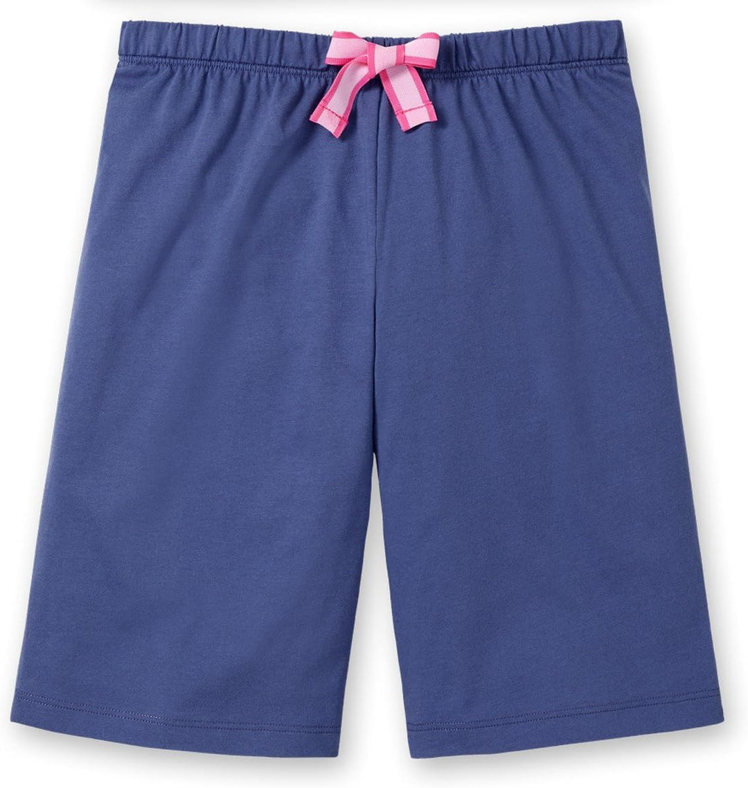 Schiesser Mädchen Schlafanzug Kurz, 3-teilig 146089, grau-mel,, 128