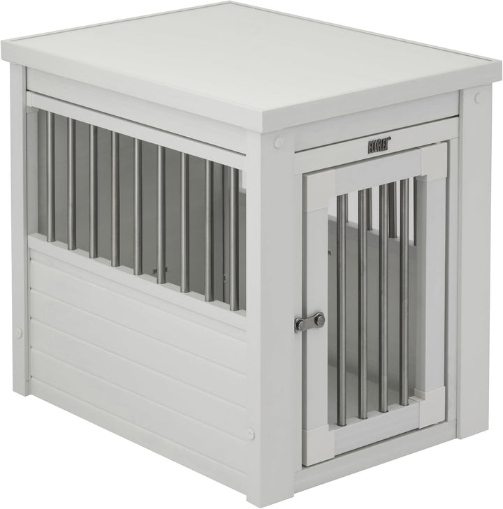 EcoFlex Haustier-Kiste/Ende Tisch Antique White L 47 x B 46 x H 56 cm, Antique White L 47 x B 46 x H