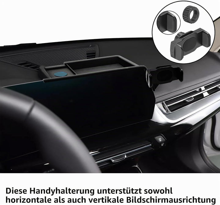 TTCR-II Kompatibel mit BMW X1 Handyhalterung Navigations Bildschirm Rücken Organizer Tablett Smartph