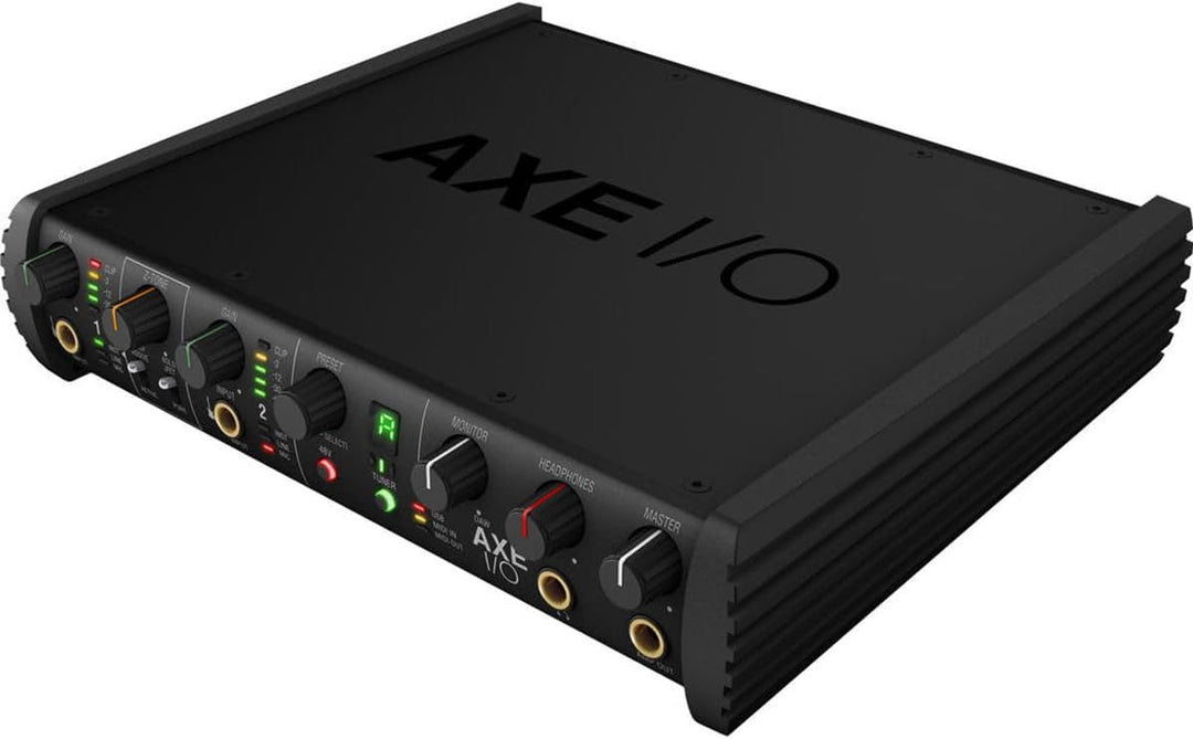 IK Multimedia AX E/A - Audio-Interface 2 Eingänge / 5 Ausgänge, Gitarrensoundformatierung, 117 dB Dy