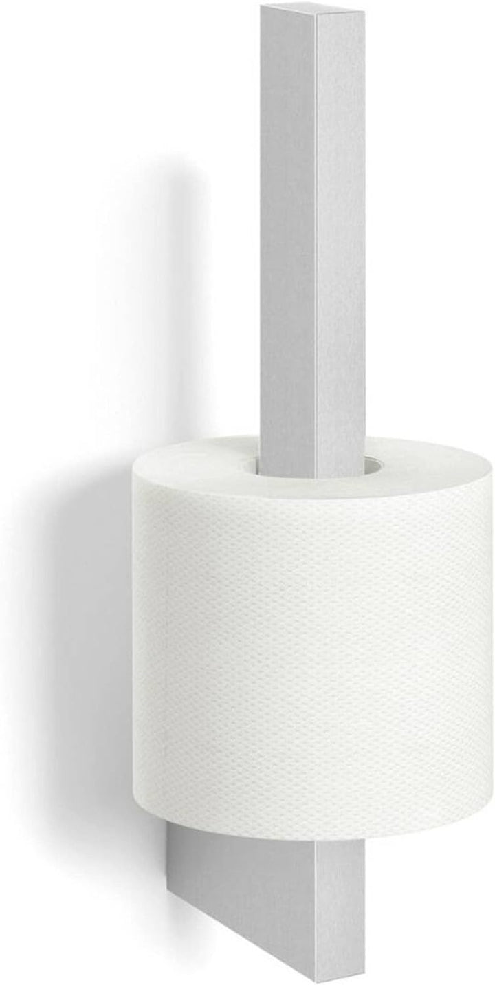 ZACK Linea PORTARROLLOS WC VERTI. Mate, Ceramic, Silber, One Size