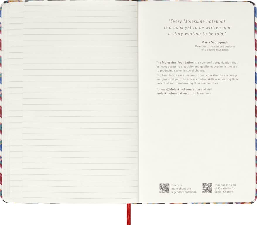Moleskine - 12-monatiger Wochenplaner, Wochenkalender 2023, Missoni Limitierte Edition, Mehrfarbiges