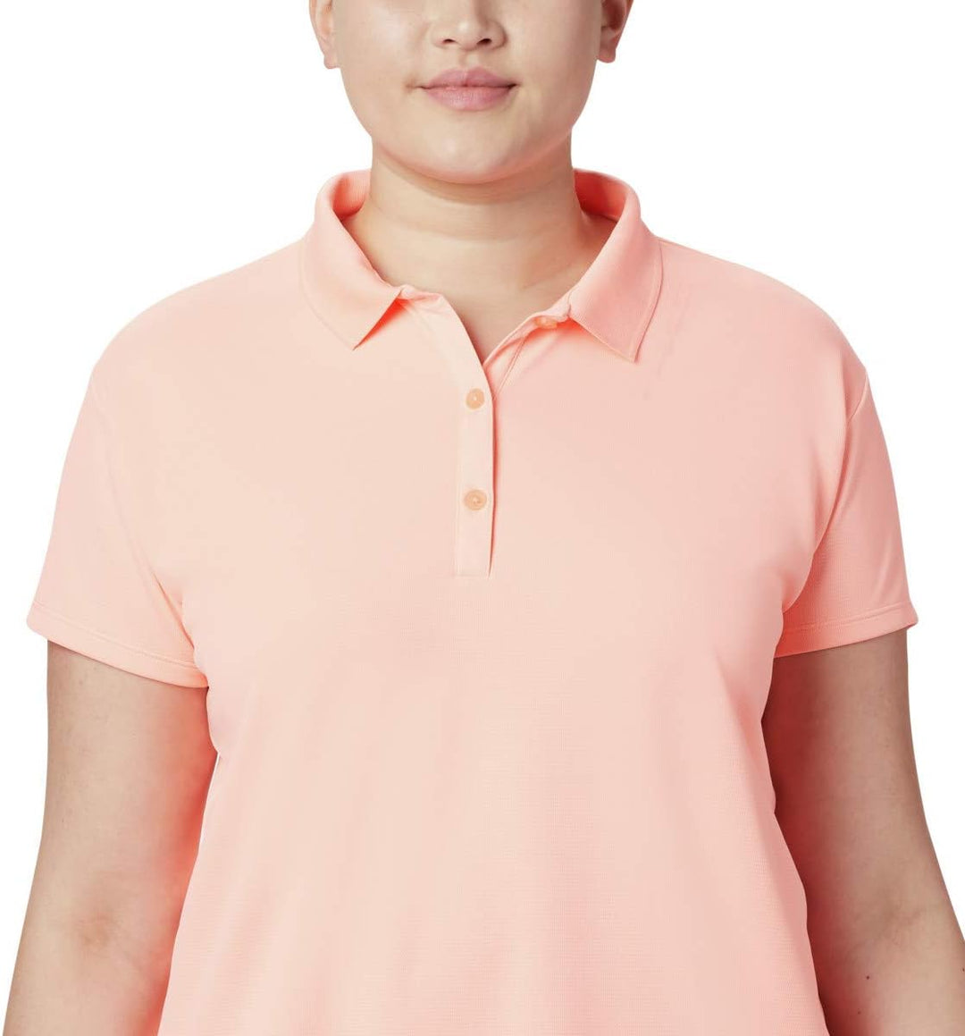 Columbia Damen Innisfree Short Sleeve Polo Wanderhemd L Tiki Pink, L Tiki Pink