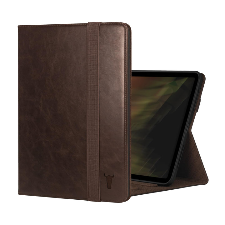 TORRO Lederhülle kompatibel mit iPad Pro 11" M5 / M4 - Echtleder iPad Pro 11 2025/2024 Hülle mit Sta