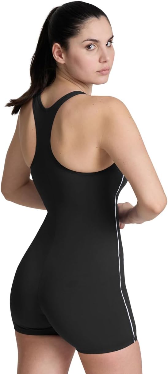 ARENA Damen W Finding HL R One Piece Swimsuit (1er Pack) 36 Schwarz, 36 Schwarz
