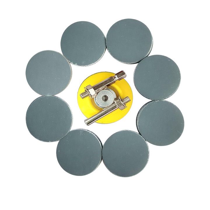 50mm Wasserfest schleifpapier Klett 100 Stücke 2000 Körnung Siliziumkarbid Schleifpapier geeignet fü