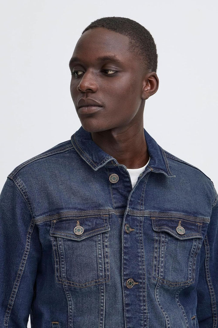 Blend BHBHNARIL Outerwear Outerwear Herren Jeansjacke Denim Übergangsjacke S Denim dark blue (200292
