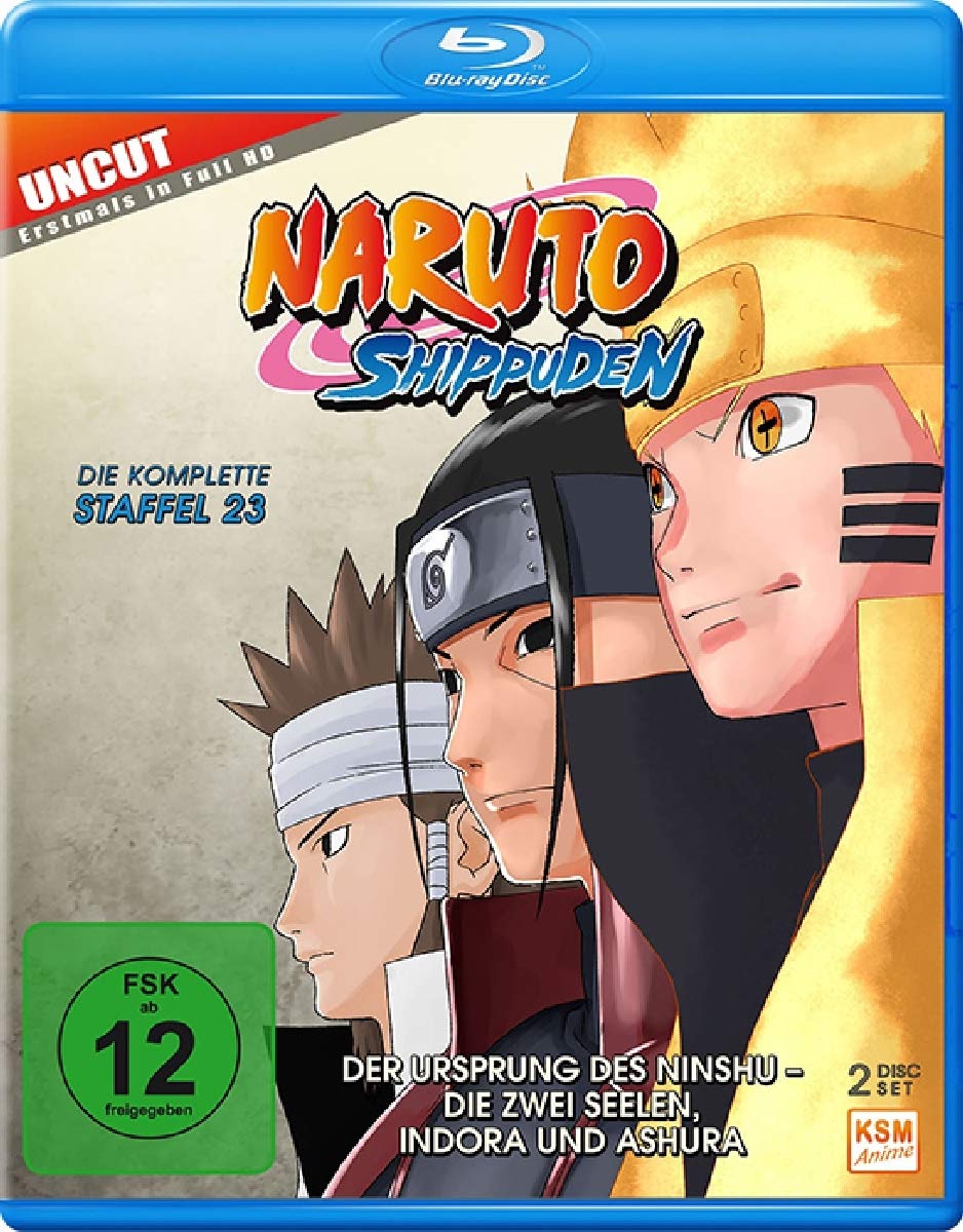 Naruto Shippuden - Staffel 23: Der Ursprung des Ninshu - Die zwei Seelen, Indora und Ashura (Folgen