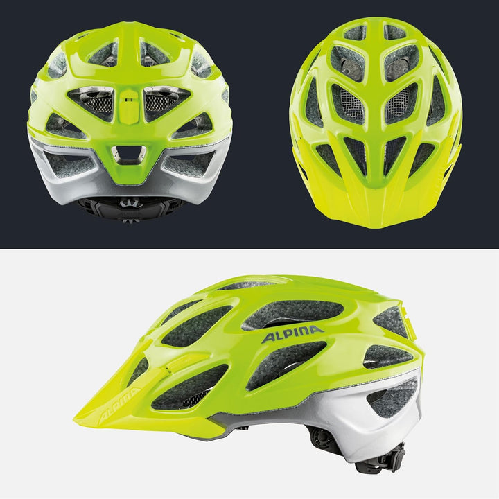 ALPINA MYTHOS 3.0 - Leichter, Optimal Belüfteter & Anpassbarer Fahrradhelm Mit Antibakteriellen Pols