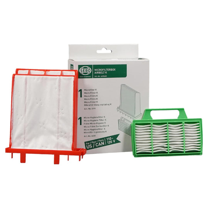 Sebo 6696ER Mikrofilter, Kunststoff, White Single, Single