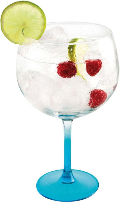 Luminarc Fiesta Combinados Color Gin Cocktailgläser-Set (inkl. Löffel und Messbecher), 6er Pack