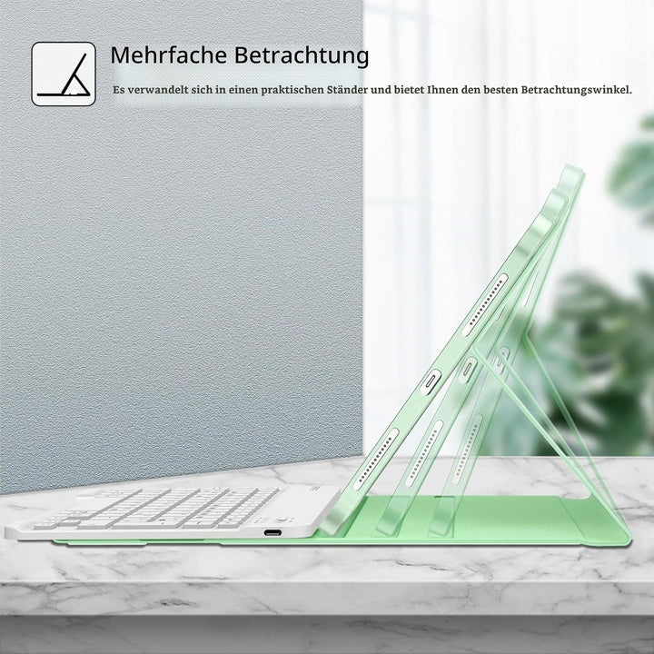Fintie Tastatur Hülle für iPad Air 5 2022 / iPad Air 4 2020 10.9 Zoll, Schutzhülle mit TPU Rückschal
