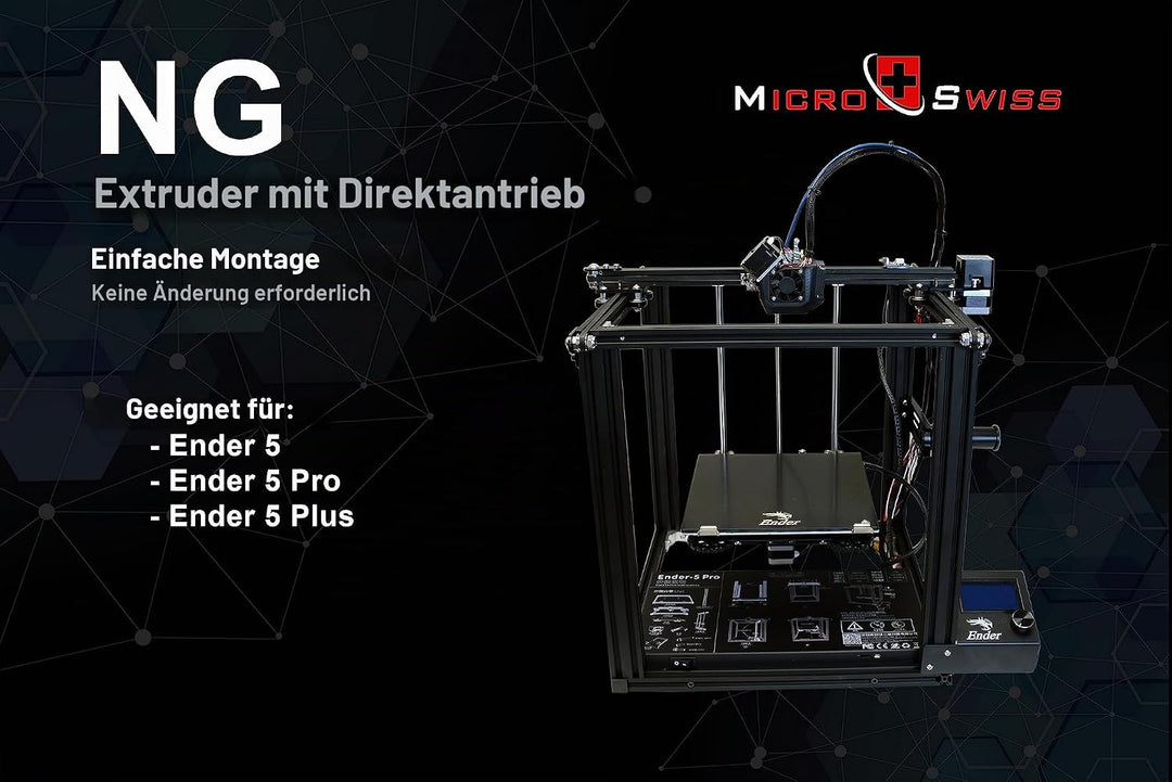 Micro Swiss NG™ Direct Drive Extruder for Creality Ender 5/5 Pro / 5 Plus