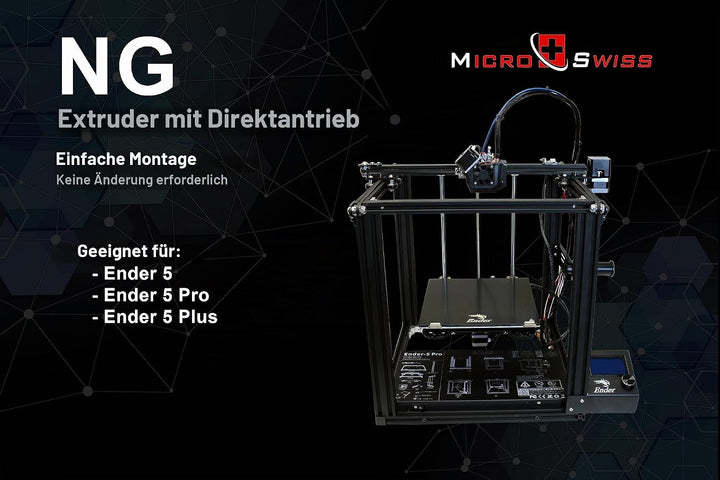 Micro Swiss NG™ Direct Drive Extruder for Creality Ender 5/5 Pro / 5 Plus