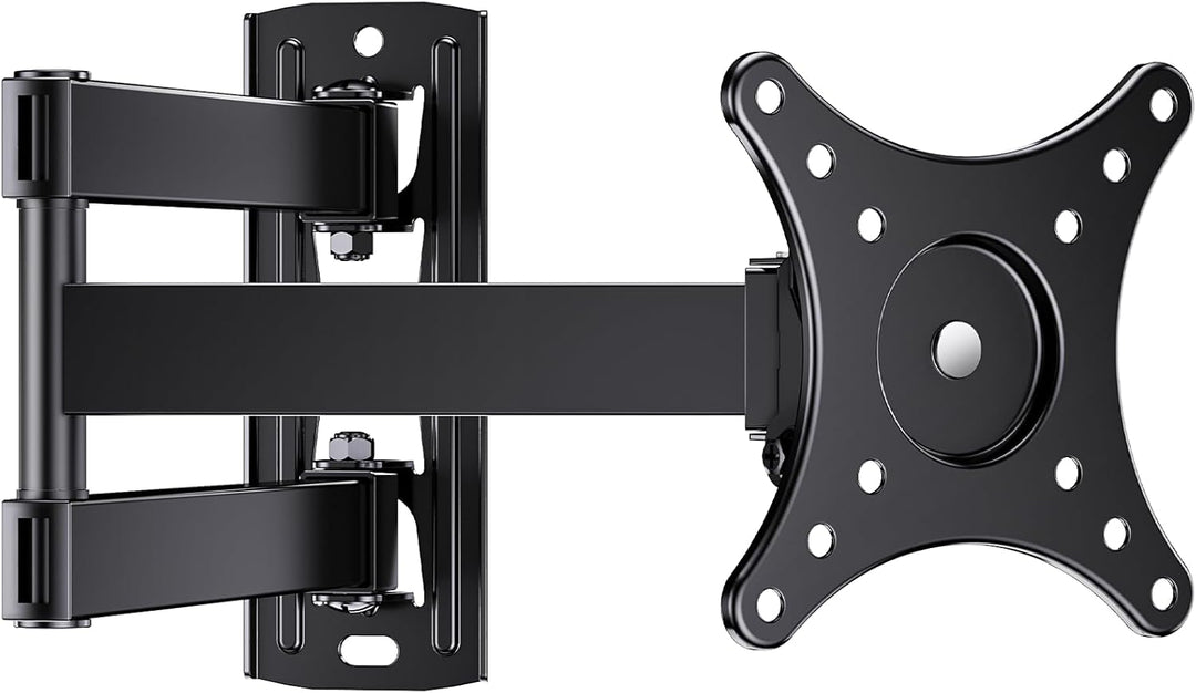 TV Wandhalterung Schwenkbar Neigbar Drehbar Fernseher Wandhalterung für 10-32 Zoll Flach&Curved Fern