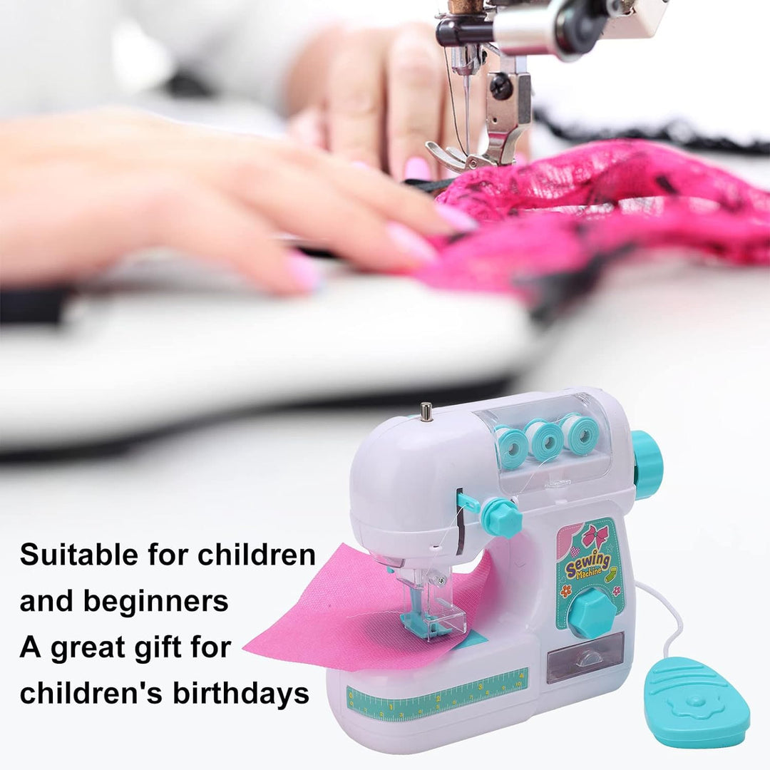 BORDSTRACT Nähmaschine Spielzeug, Nähmaschine für Kinder, Meine ganz eigene Nähmaschine, Erste Nähma