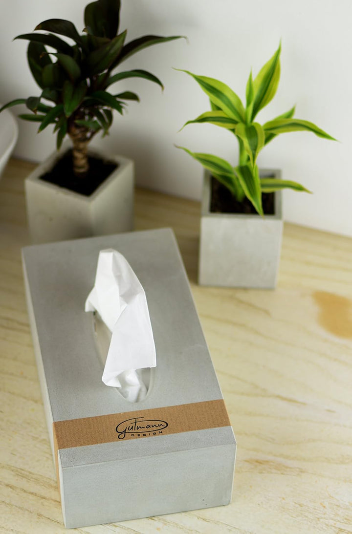 Taschentücher-Box | Beton | Kosmetiktuchbox | Kosmetiktücherbox | Taschentuchbox | Papierhandtuchspe