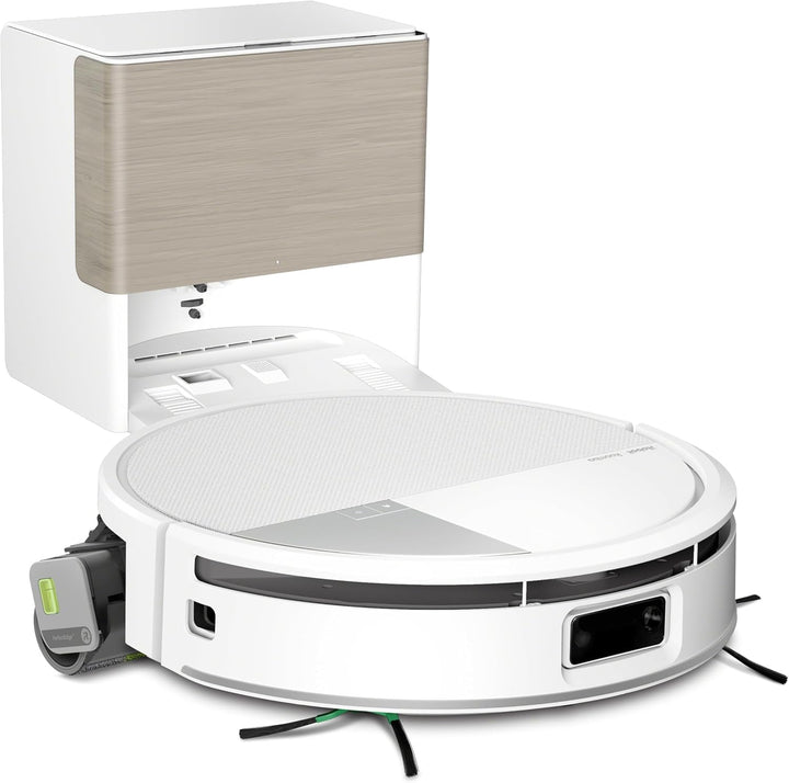 iRobot Roomba 775C Saugroboter, AutoWash Basis, 75 °C Heisswasser-Wischwalze Weiss, Weiss