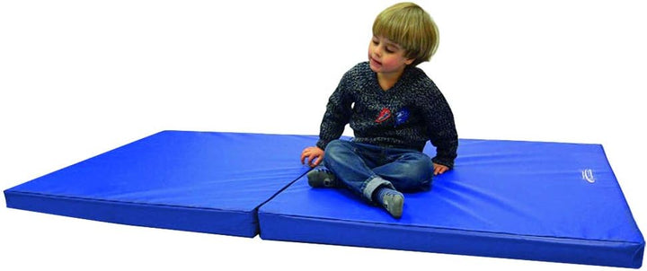 Klappbare Turnmatte – 200 x 100 cm - 6 oder 8 cm stärke wählbar - RG 22 kg/m³ – faltbare Matte für G