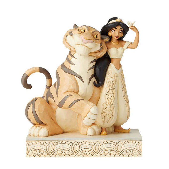 Disney Traditions Jasmine White Woodland Figurine, Multicoloured, One Size