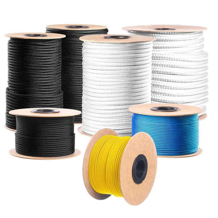 Seilwerk STANKE 125mm Umlenkrolle mit Haken + Juteseil 12mm 15 Meter Seilwinde Seilzug Seilrolle Win