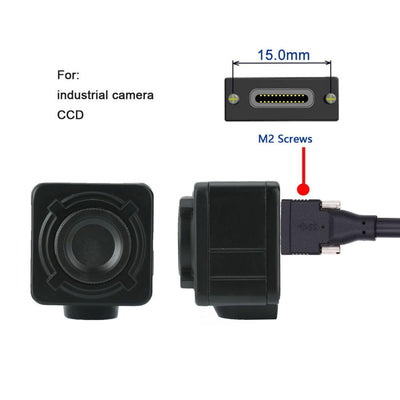 chenyang USB 3.0 auf USB C Dual Locking Connector Datenkabel mit Repeater Chipsatz für Industriekame