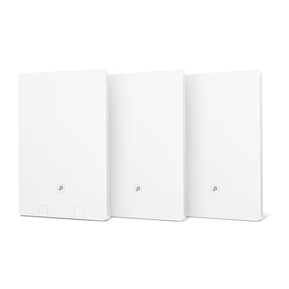 TP-Link Archer Air R5 (3-Pack) AX3000 Wi-Fi 6 Mesh-Router-Set, 8 mm ultradünnes Design, Wandmontage,