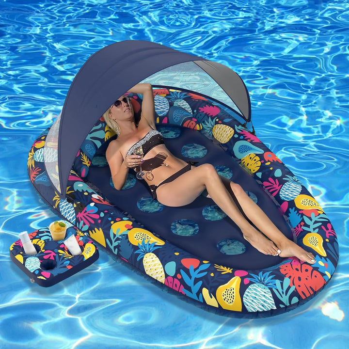 Aufblasbares Schwimmbett,Aufblasbare Hängematte,Wasser Hängematte mit Luftpumpe,Wasserhängematte,Luf
