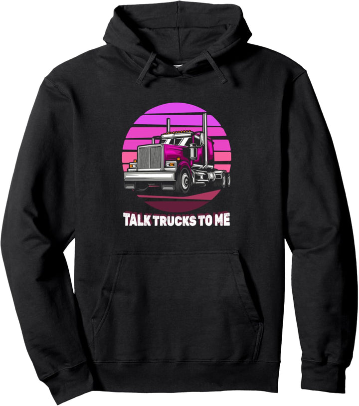 Truckerin Lastwagenfahrerin Brummifahrerin - Lkw Fahrerin Pullover Hoodie