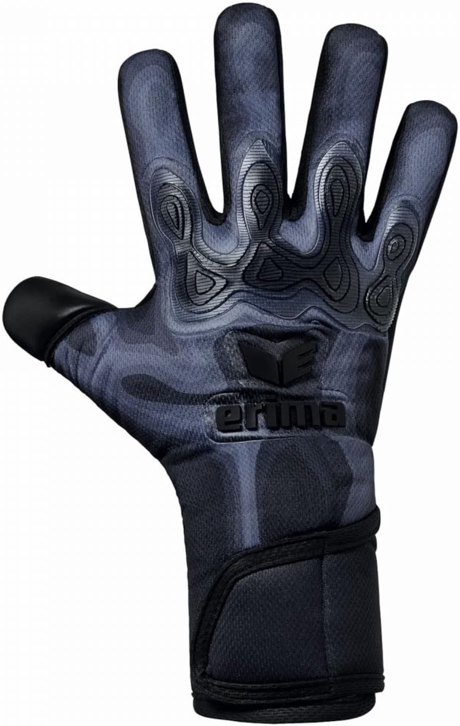 Erima Unisex Flex-ray Pro Hardground Torwarthandschuh 11 schwarz/grau, 11 schwarz/grau