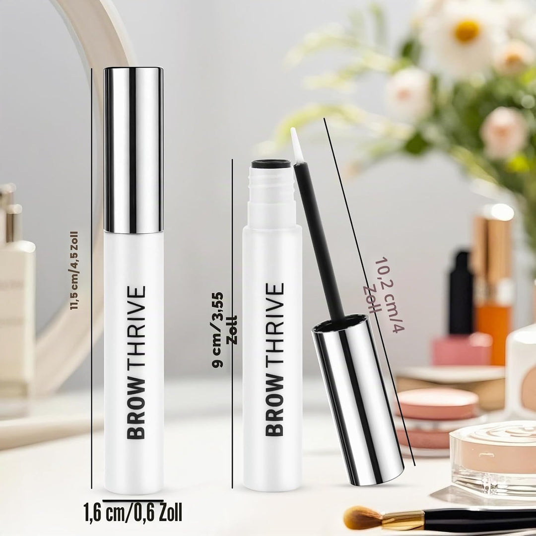Wimpern Augenbrauen Serum, 2 Stuck Natürlich Wachstum Pflege Serum Für Dichte Lange Wimpern Und Voll