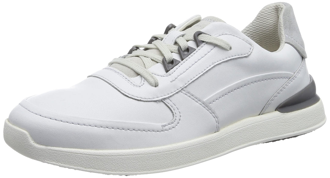 Clarks Herren Racelite Move Sneaker 41 EU Off White Combi, 41 EU Off White Combi