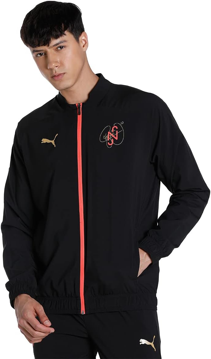 PUMA Fussball - Textilien - Jacken Neymar Jr Diamond Woven Jacke L Schwarz, L Schwarz