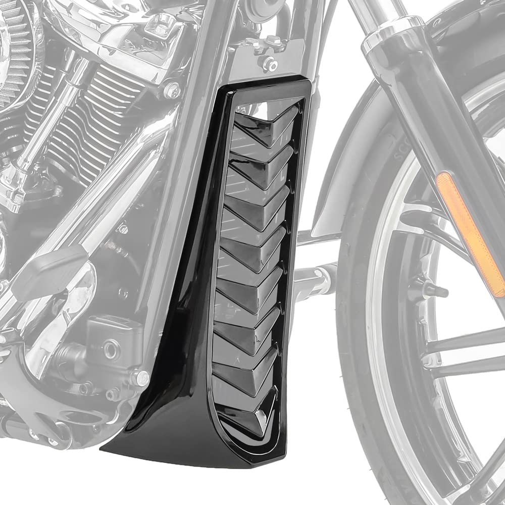 Bugspoiler Kompatibel für Harley Softail Fat Bob / 114 18-21 Kühlerverkleidung CV4