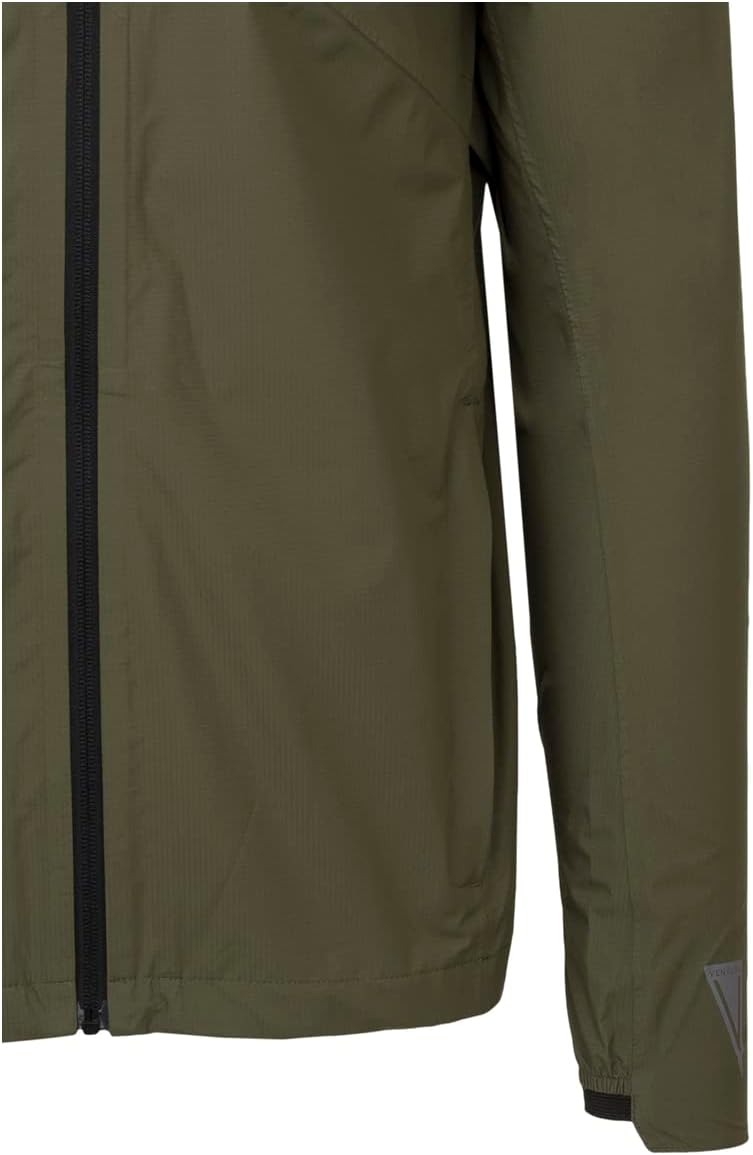 AGU Giacca Compact Rain Venture Unisex Verde Militare