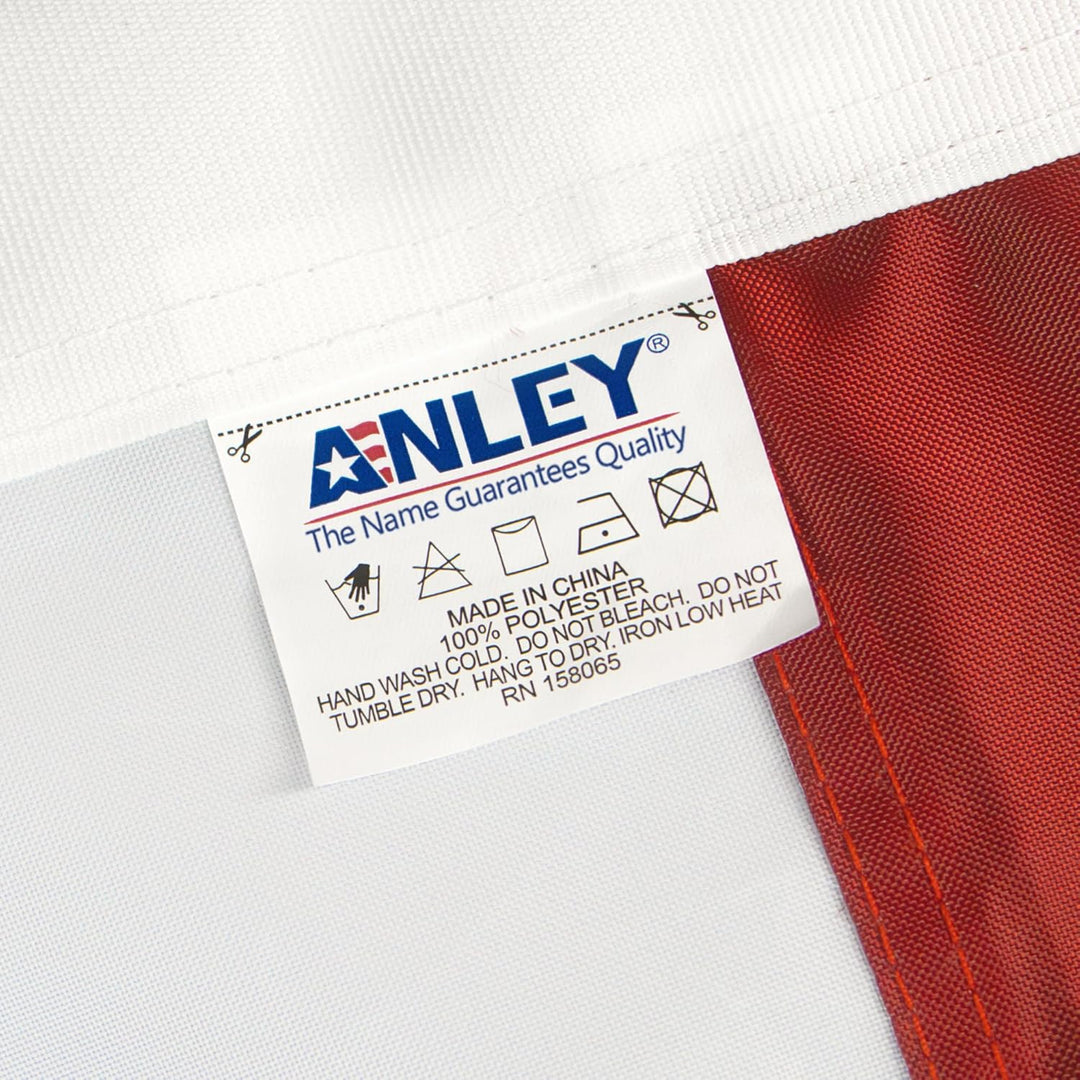 Anley EverStrong Series Amerikanische US-Flagge 2 x 3 Fuss, strapazierfähiges Nylon – bestickte Ster