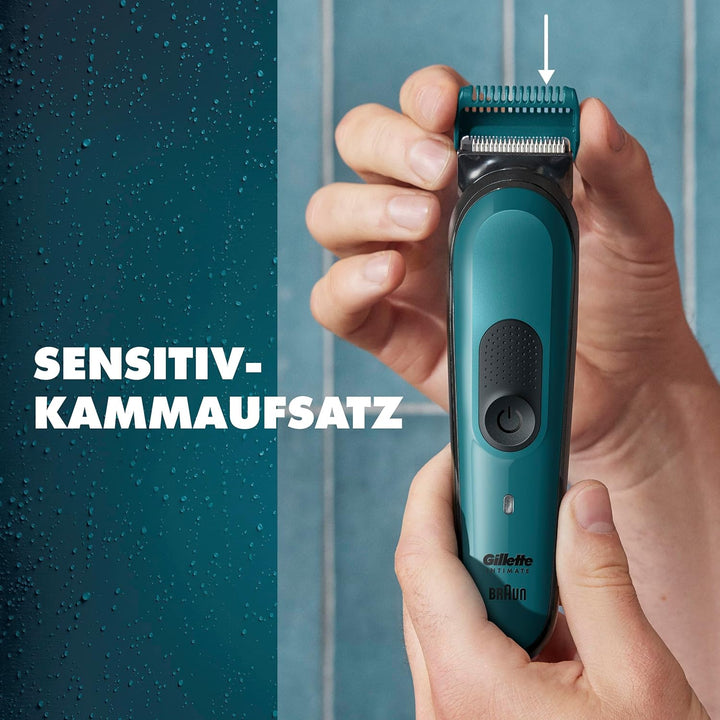 Gillette Intimate Elektrischer Körperrasierer Herren i3 für den Intimbereich, SkinFirst Intimrasiere