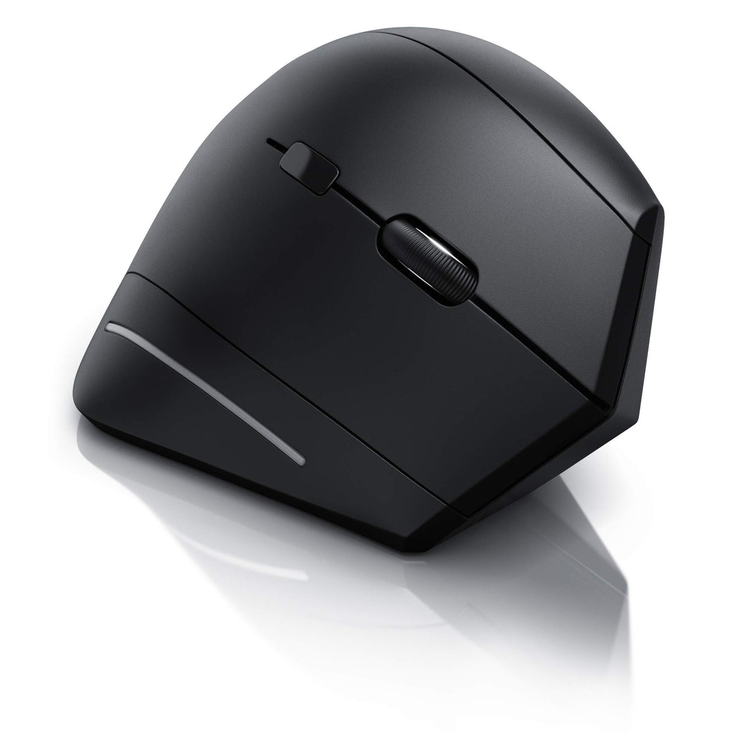 CSL - ergonomische Vertikal USB Maus kabellos 2,4 GHz Funk vertikale Ausführung - ergonomisches Desi