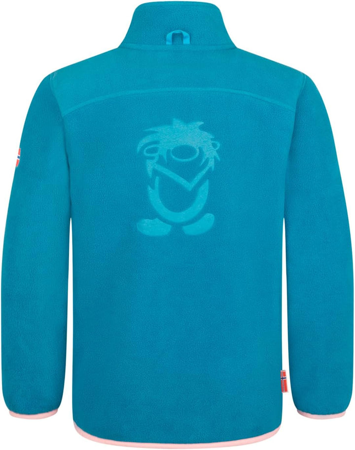Trollkids Girls Bryggen 3in1 Jacket 104 Harbor Blue, 104 Harbor Blue