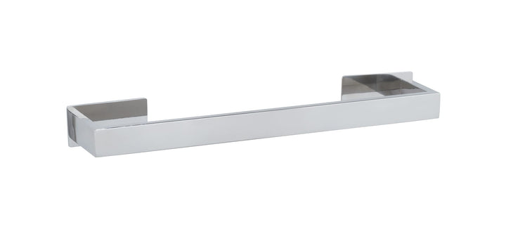 WENKO Turbo-Loc Badetuchstange UNO Genova Shine 40 cm, Handtuchstange aus Edelstahl für Badetücher o