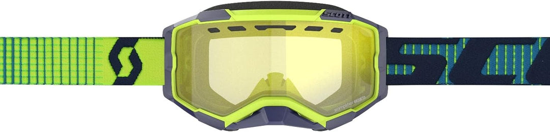 Scott Fury Snow Cross Gelb/Blaue Brille (Yellow/Blue,One Size)