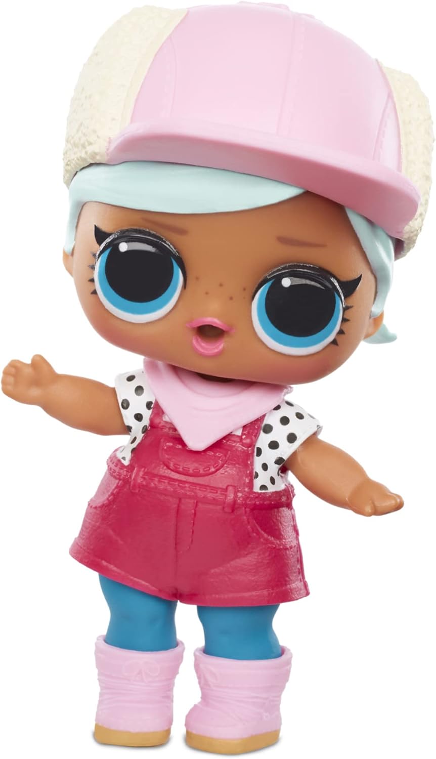 L.O.L. Surprise! OMG Winter Chill ICY Gurl Modepuppe & Brrr BB Puppe mit 25 Überraschungen Icy Gurl