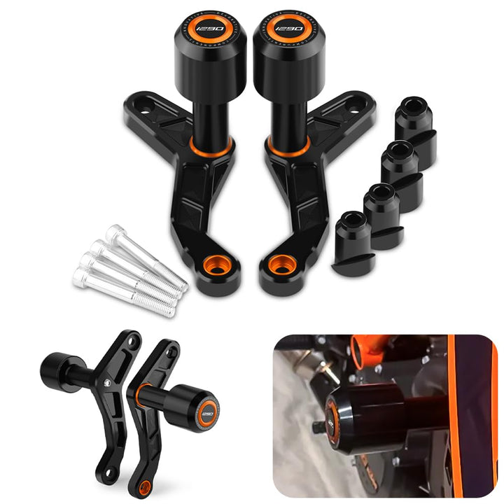 Modeer Motorrad Sturzpads Kompatibel mit K.T.M 1290 Super Duke R/RR 2020 2021 2022 2023 Rahmen Slide