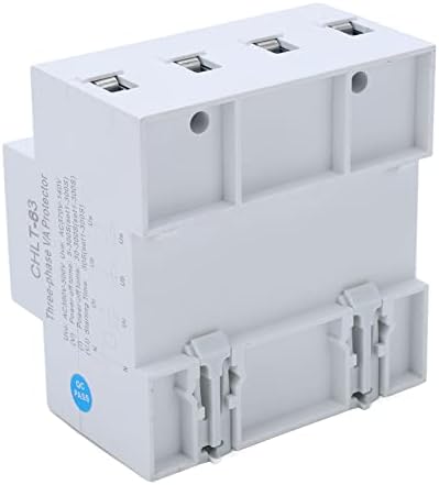 3-Phasen-DIN-Schienen-Voltmeter-Amperemeter-Multitester, AC 390‑500 V Automatischer Überspannungs-Üb