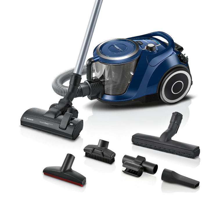 Bosch Staubsauger beutellos Serie 6 BGC41X36, Bodenstaubsauger, ideal für Allergiker, Hygiene-Filter