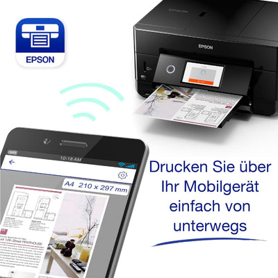 Epson Expression Premium XP-7100 A4 kabelloser Multifunktionstintenstrahldrucker XP-7100 Single Druc