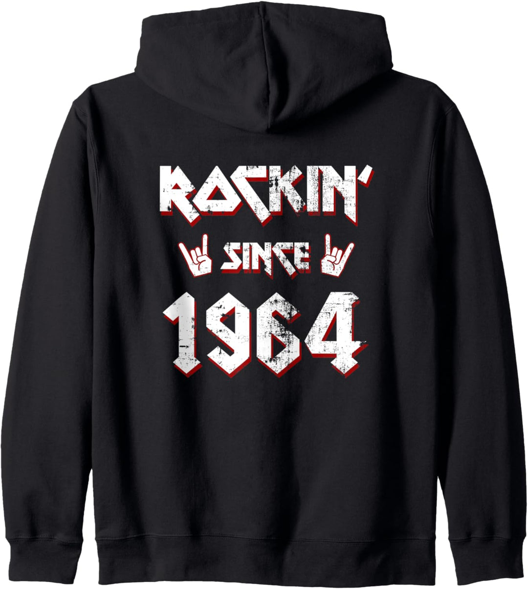 Rockin Since 1964 58 Jahre Alt 58 Geburtstag Geboren 1964 Kapuzenjacke