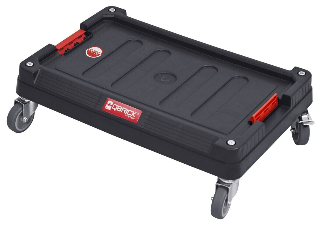 QBRICK SYSTEM Transportwagen 8552 Plattform Schwarz 100 kg Tragfähigkeit